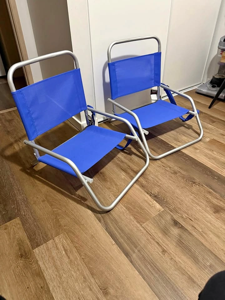 Outbound Low Profile Beach Chairs – Set of 2