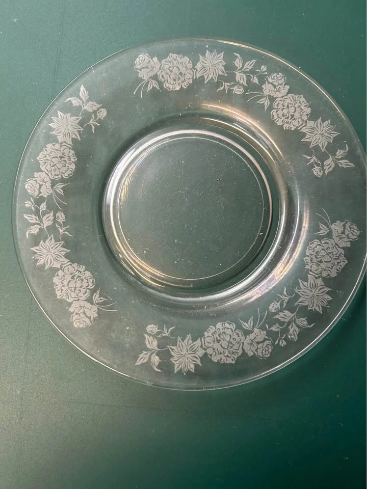 Various Vintage decorative glass plates bowls - photo 2