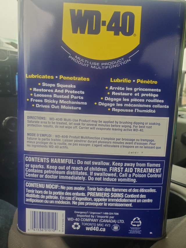 WD-40 Bulk Can - photo 3