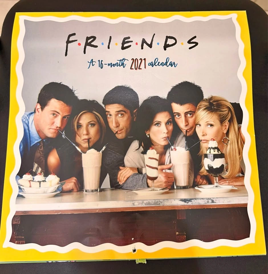 Friends TV Show 2021 Calendar - Iconic Scenes & Quotes
