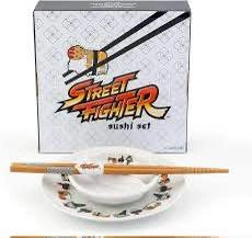 Street Fighter Sushi 2pc Dish Set Collectible Gamer Capcom - photo 4