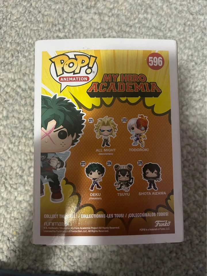 Sealed Funko Pop! My Hero Academia Deku Full Cowl #596 - photo 2