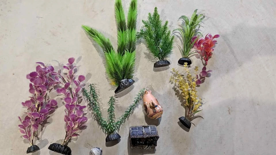 Aquarium Artificial Plants & Decorations