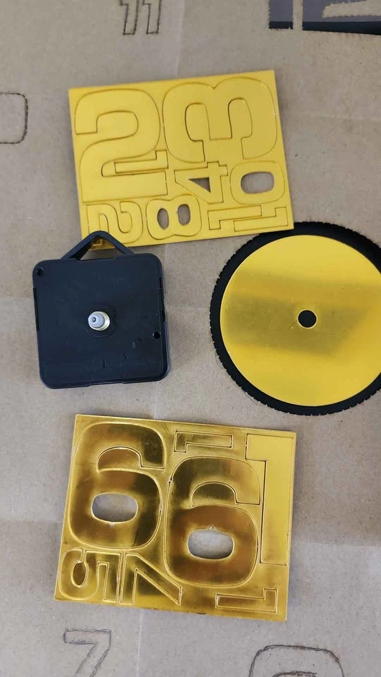 DIY Frameless Wall Clock Kit - photo 5