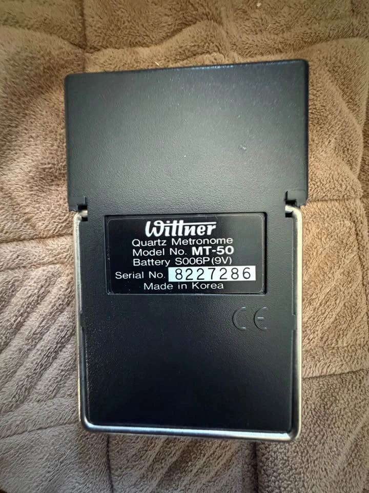 Wittner MT-50 Quartz Metronome - photo 3
