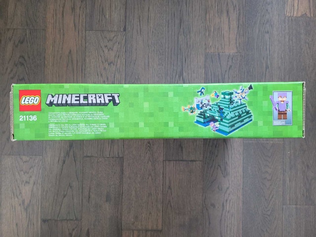 LEGO Minecraft 21136: The Ocean Monument, New & Factory Sealed - photo 4