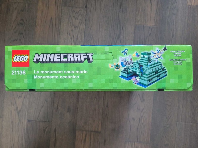LEGO Minecraft 21136: The Ocean Monument, New & Factory Sealed - photo 5