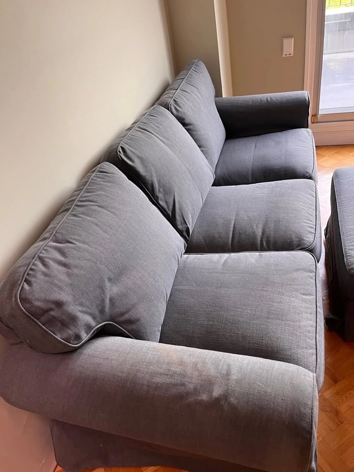 IKEA UPPLAND Sofa AND Ottoman/Footstool with Storage - photo 5