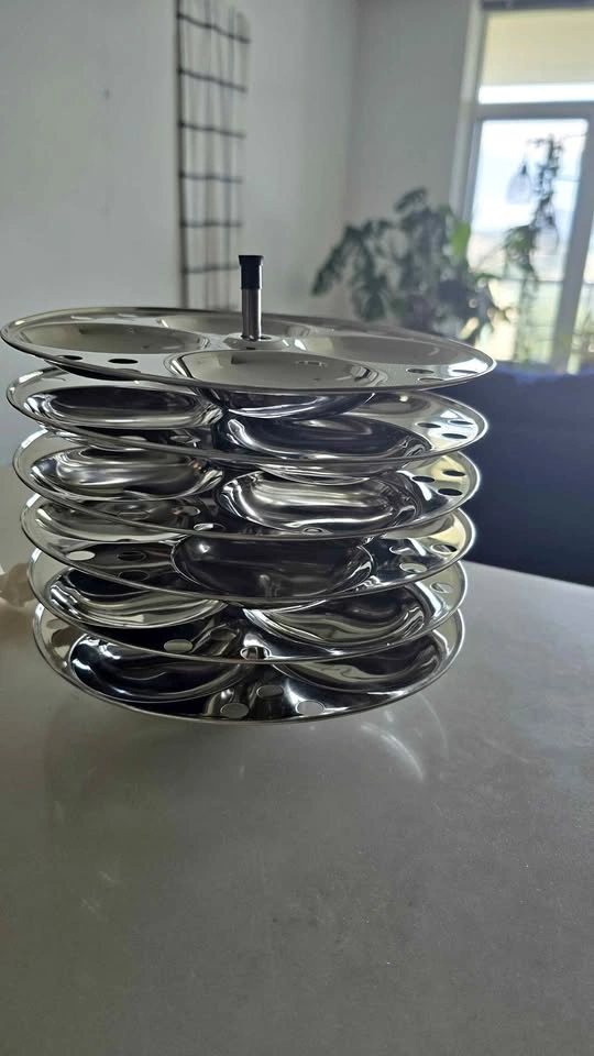 Stainless Steel 6-Tier Idli Maker Stand