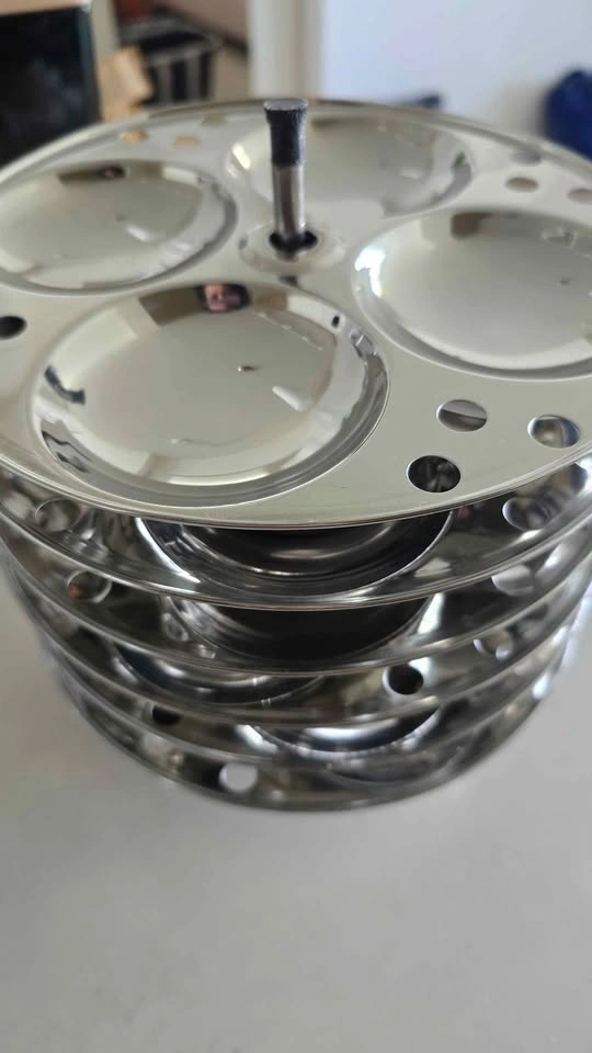 Stainless Steel 6-Tier Idli Maker Stand - photo 2
