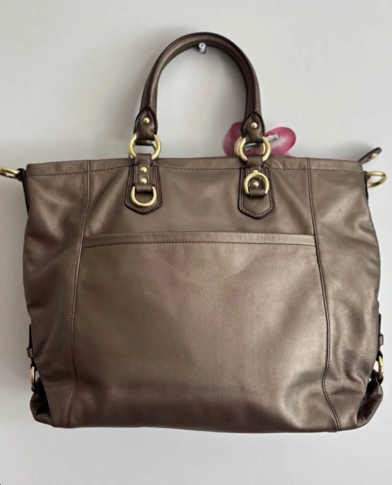 BNWOT Coach Ashley Leather Satchel 🤎 - photo 5