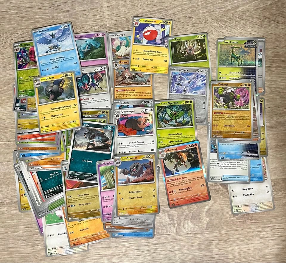 Huge Pokemon Lot Rare Holo EX IR RR Vintage - photo 4