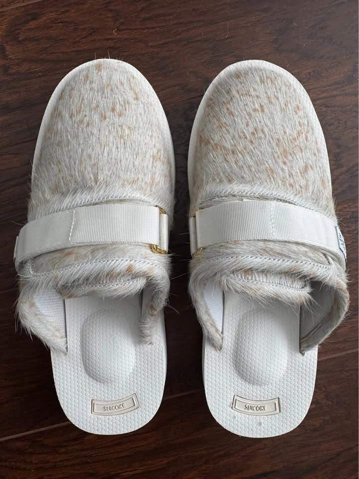 Men’s Suicoke Genuine Ponyhair Slides - Size 10 - photo 2