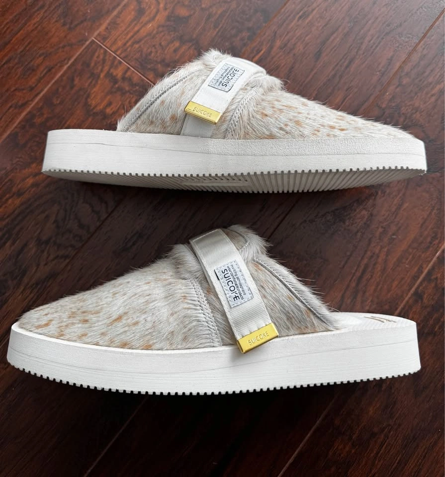 Men’s Suicoke Genuine Ponyhair Slides - Size 10 - photo 3
