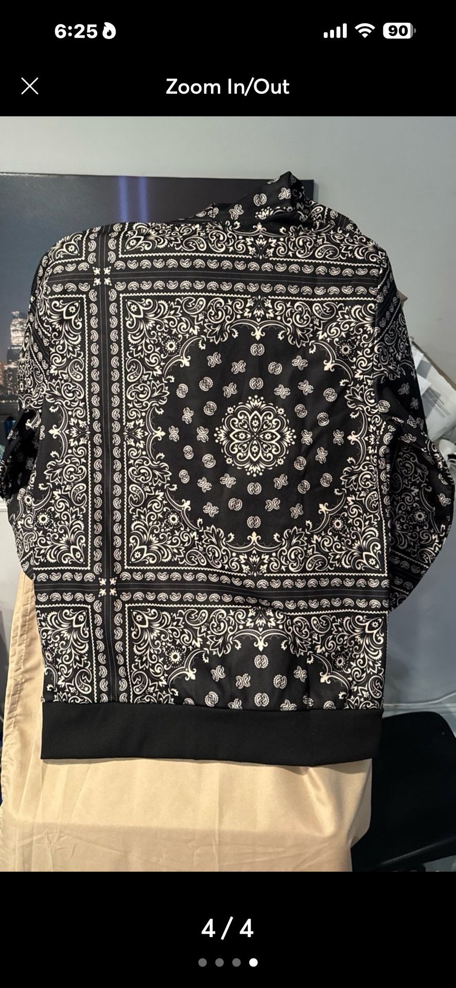 Crooks In Castle, Paisley Hoodie - photo 3