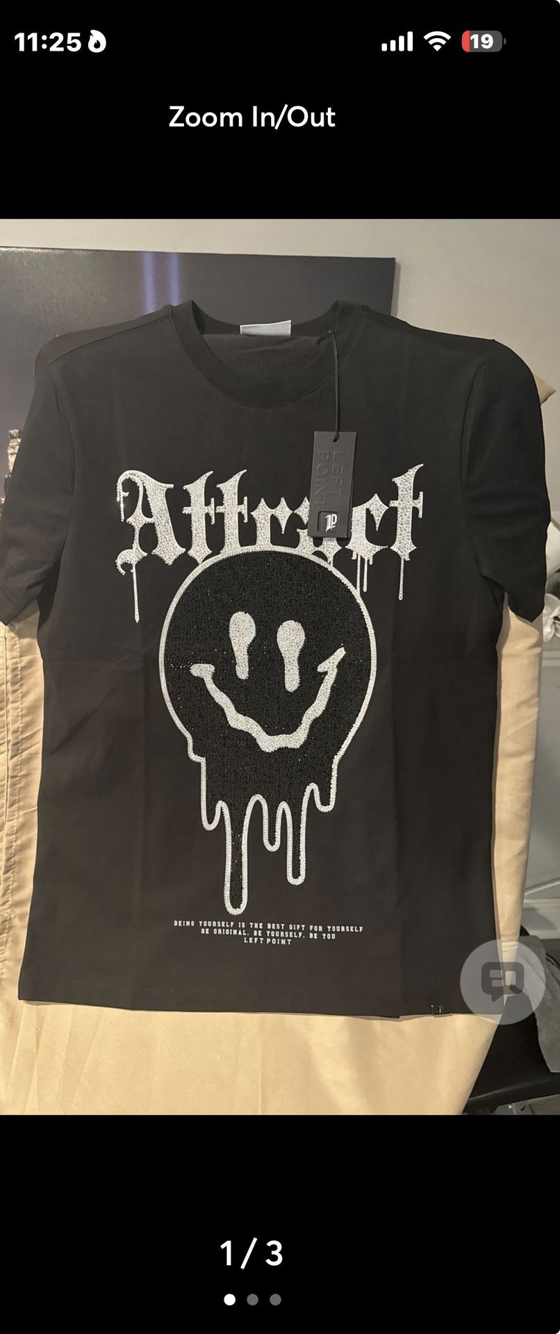Left Point Rhinestone T-Shirt