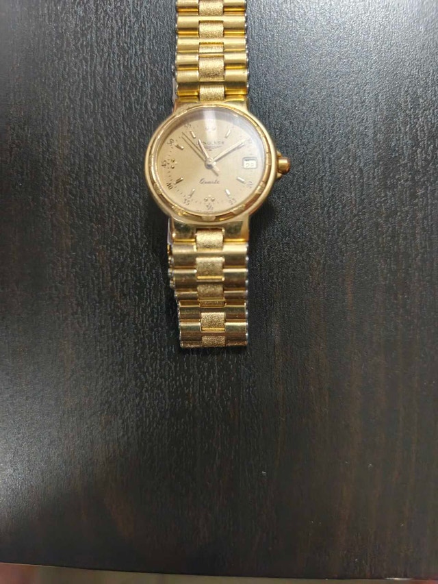 Longines Gold Tone Quartz Watch - photo 2