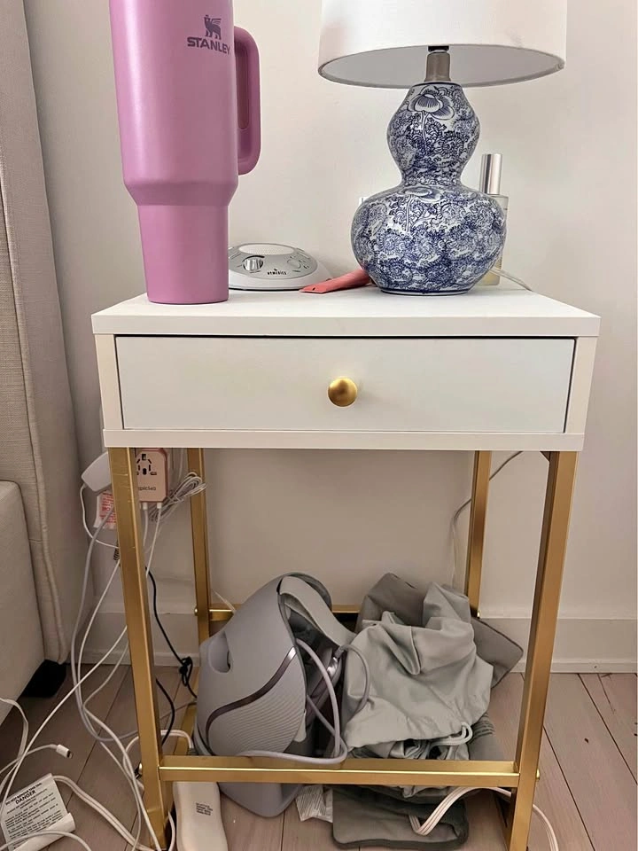 White Nightstand PAIR