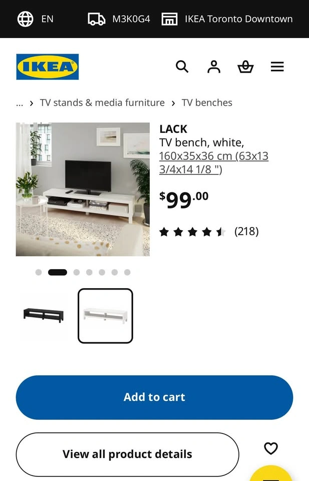 IKEA TV Stand - photo 4
