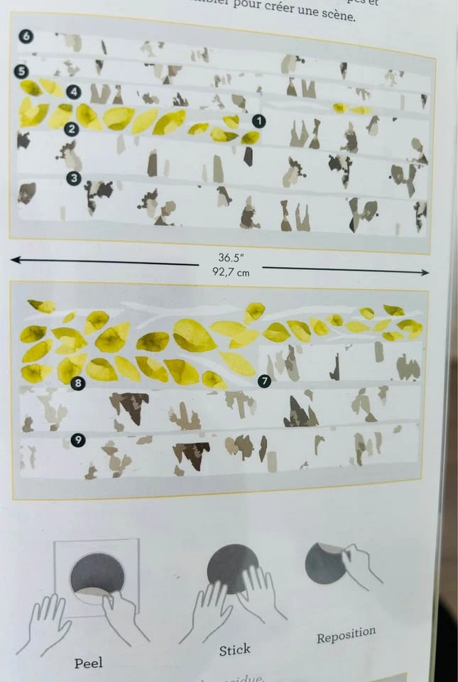 Nature Wall Decorative Stickers 🌿 - photo 3