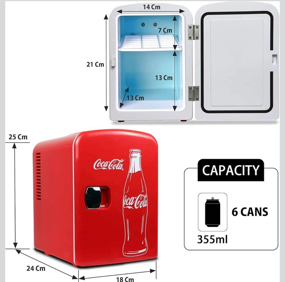 Coca Cola Mini Fridge (6 Can) - photo 3