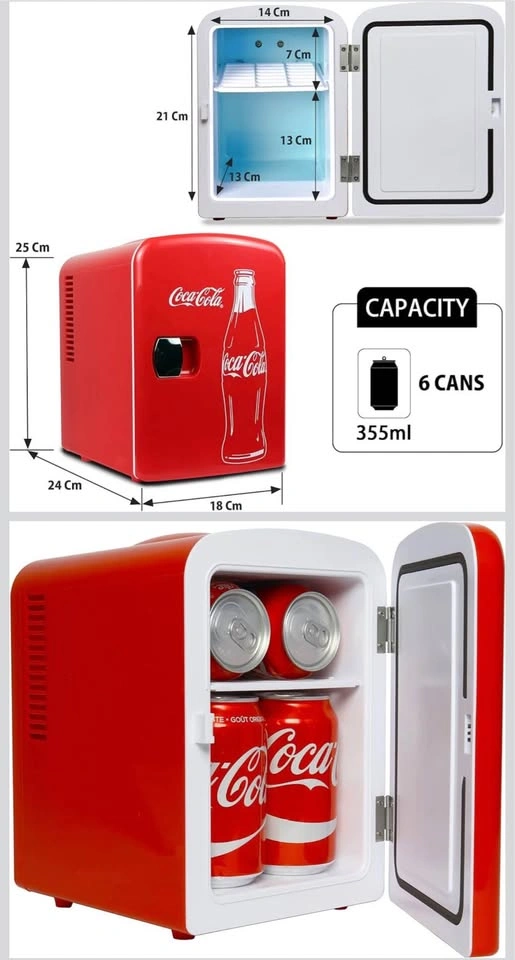 Coca Cola Mini Fridge (6 Can) - photo 4