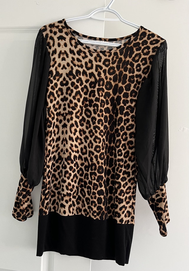 Leopard Print Blouse/Dress - photo 4