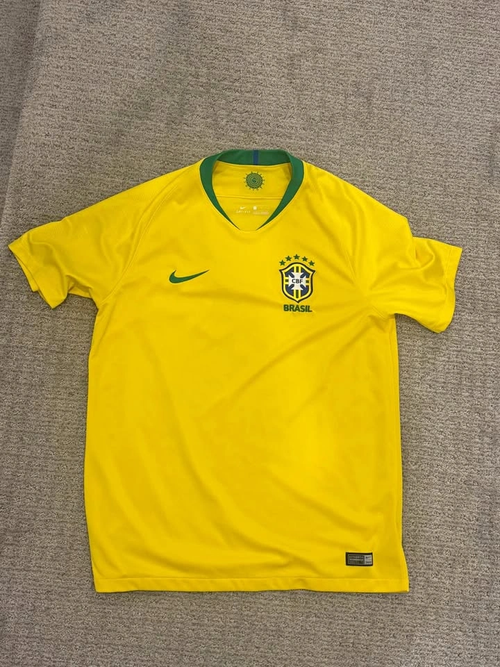 Authentic Nike Brazil 2018 World Cup Home Soccer Jersey - Men's