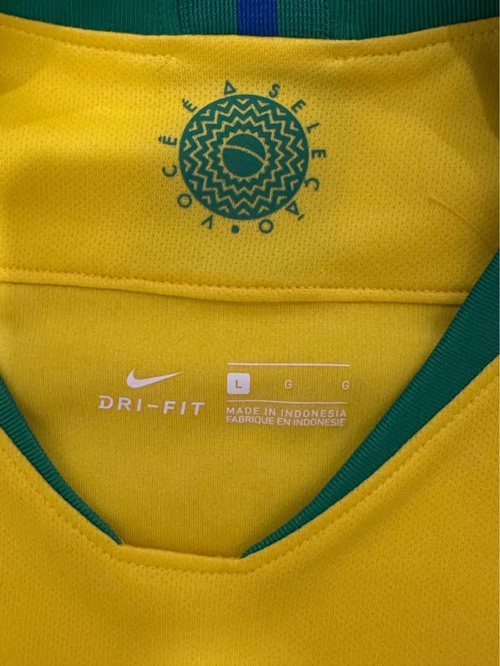 Authentic Nike Brazil 2018 World Cup Home Soccer Jersey - Men's - photo 3