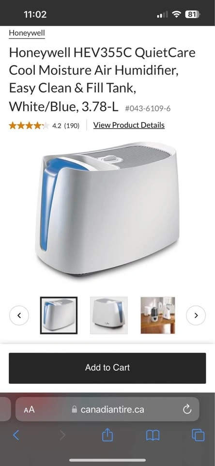 Honeywell humidifier - photo 3