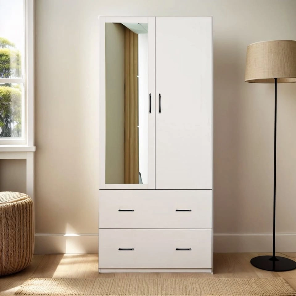 CC029 A1950 Mirror Door Closet – Sleek and Functional Design