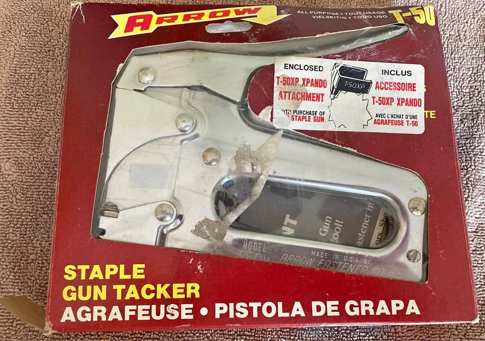 Vintage Arrow T50 Heavy Duty Staple Gun with Xpando