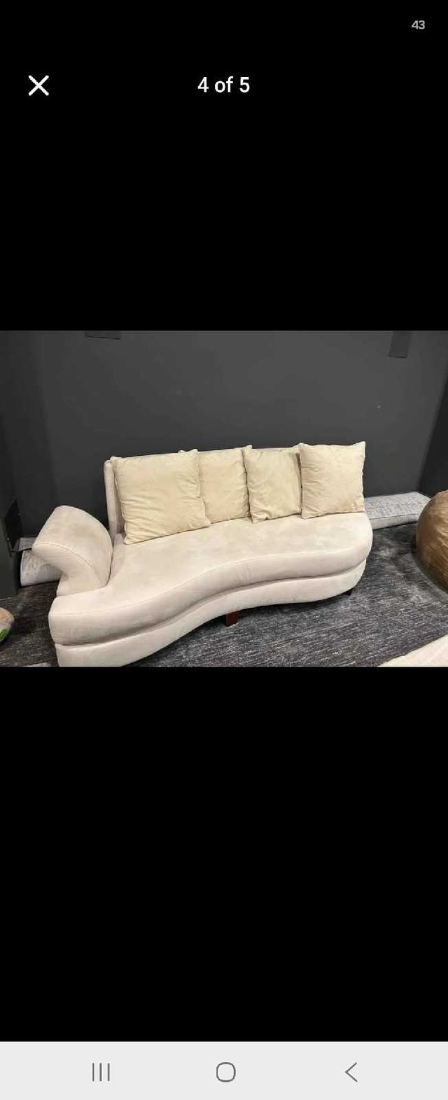 Designer Sofa 2 pcs.