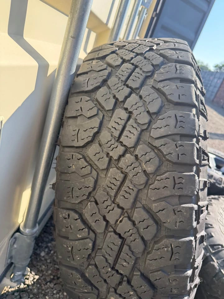 Set of OEM 18” Dodge Ram Rebel Rims On Goodyear Wrangler Tires - photo 5