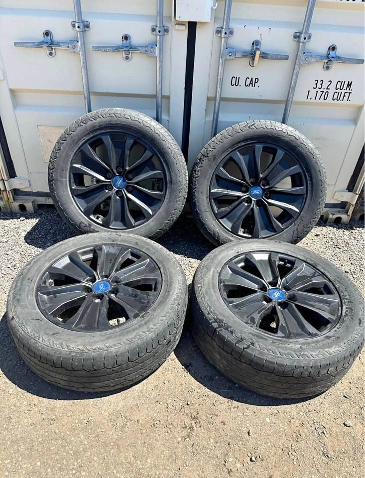 Set of OEM 20” Ford F-150 Rims On Hankook A/T Tires