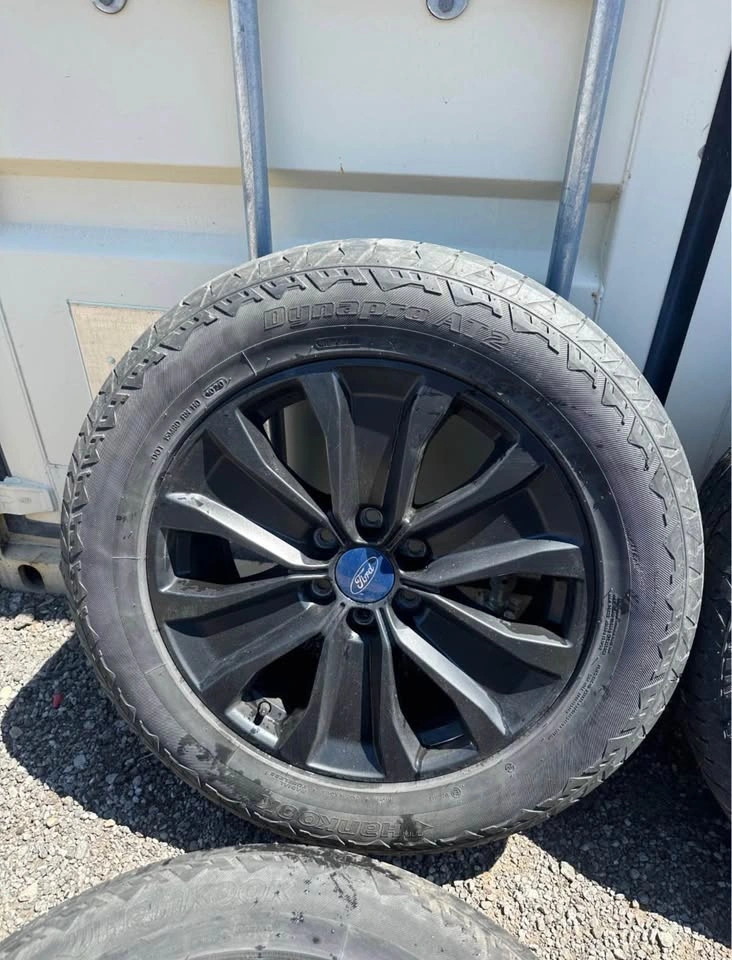 Set of OEM 20” Ford F-150 Rims On Hankook A/T Tires - photo 5