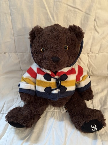 Hudsons Bay Company 350th Anniversary Teddy Bear Multistripe Fle