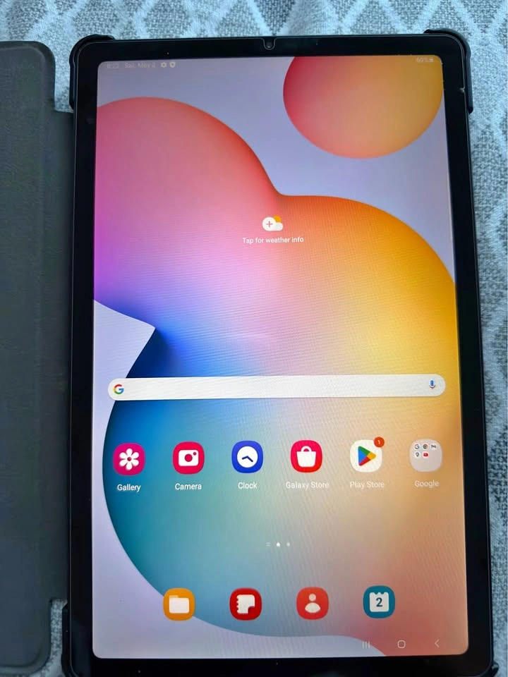 Samsung Galaxy Tab S6 Lite with S Pen and Case