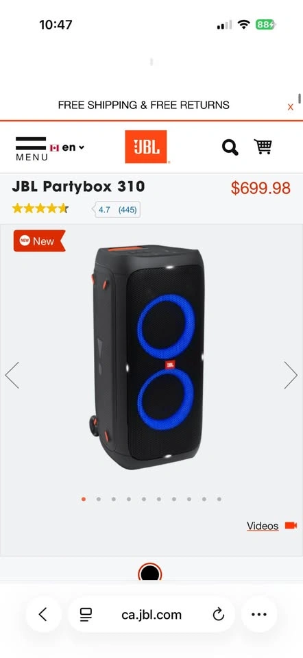 JBL Partybox 310 (Brand New) - photo 2