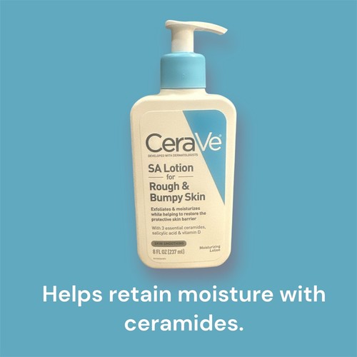 CeraVe SA Lotion for Rough & Bumpy Skin 8oz New - photo 3
