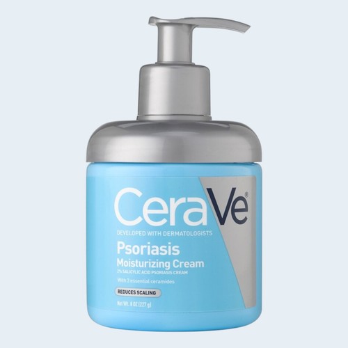 CeraVe Psoriasis Moisturizing Cream 8oz Salicylic Acid - NEW!!!