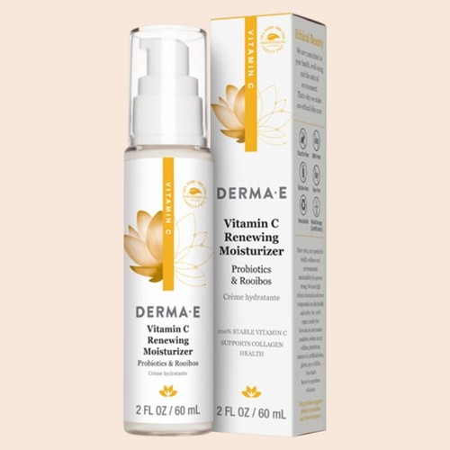 DERMA E Vitamin C Moisturizer SPF 45 2oz Lightweight NEW