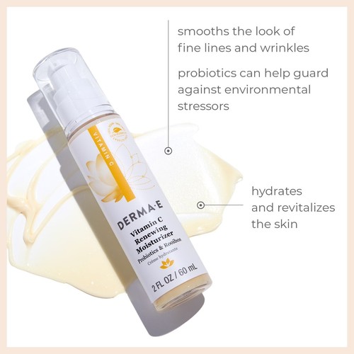 DERMA E Vitamin C Moisturizer SPF 45 2oz Lightweight NEW - photo 3