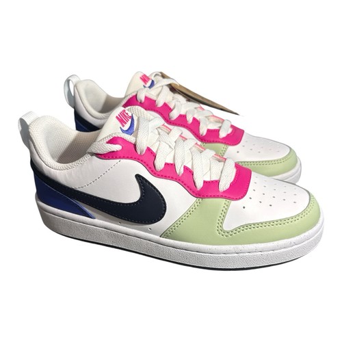 NIKE Court Borough 'Candy' DV5456-108 Shoes -Size 4.5Y -NEW