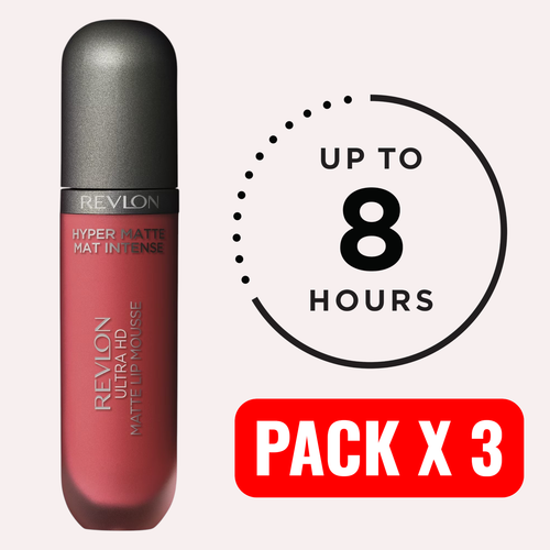 REVLON Ultra HD Lip Mousse Hyper Matte / PACK X3 - New!!! - photo 2