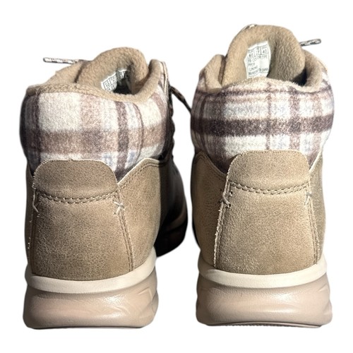 SKECHERS Synergy Plaid Mood Women's Size 10 Tan Hiking Boots - photo 4