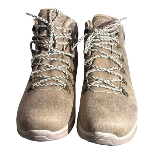 SKECHERS Synergy Plaid Mood Women's Size 10 Tan Hiking Boots - photo 5