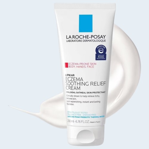 La Roche-Posay Lipikar Eczema Soothing Relief Cream 6.76oz - photo 2