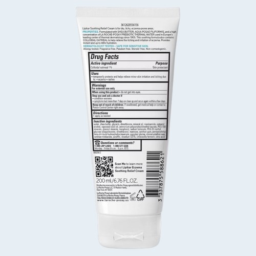 La Roche-Posay Lipikar Eczema Soothing Relief Cream 6.76oz - photo 3