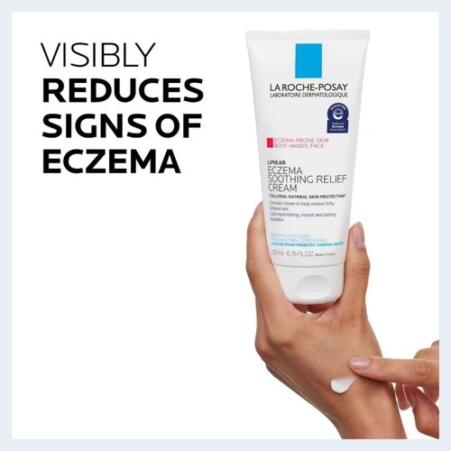 La Roche-Posay Lipikar Eczema Soothing Relief Cream 6.76oz - photo 4